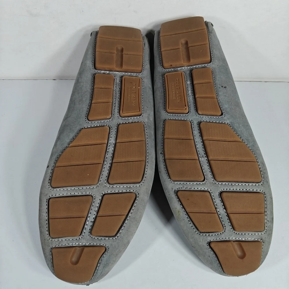 Cole Haan Grand Laser Cut Nubuck Bit Drivers Leather Sneaker Men's Shoe Sz 11.5M